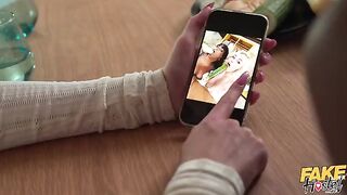Holes are not superfluous when it comes to passionate sex on the table
