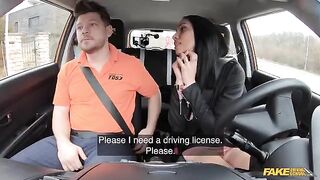 A woman tried to seduce me while I was driving the car