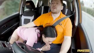 A woman tried to seduce me while I was driving the car