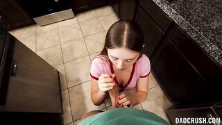 A girl who swallows cum will never leave your dick alone