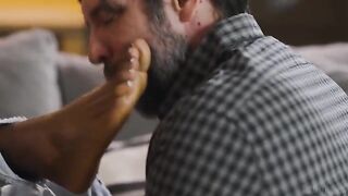 A girl fell into a black hole and was fucked by negroes