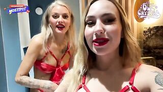 A funny and horny threesome sex scene with a perfect body