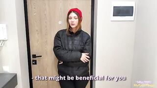 The delivery girl got to me because of the lost order and had sex