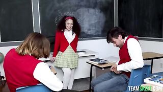 There are only whores in this college. The best collection of videos!