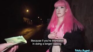 A young and sexy girl was forced to do a blowjob