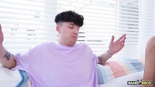 I love you both, a hot blondie with big dick lovers