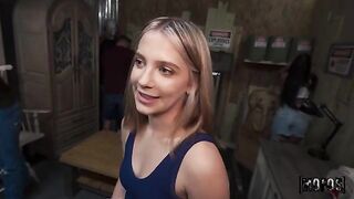 A cute girl agreed to do an interview on certain terms