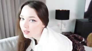 Do you want me to fuck you in the mouth too? - Rough sex with a young starlet