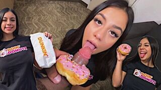 The best dessert you can get is a fresh cum in your throat!