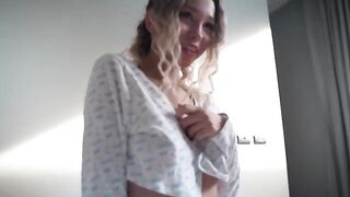 A hot Russian girl gets fucked hard by her babysitter in a steamy scene