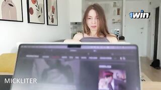 The man did not work and fucked with a distracted girl