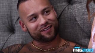 A real man's dick and mouth should be busy with three bitches
