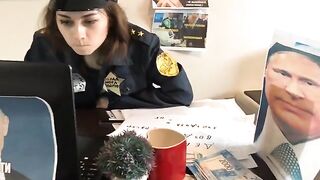 The couple got tired of doing taxes and had to go for sex