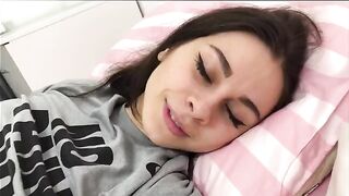 The man gently fucked his girlfriend with care