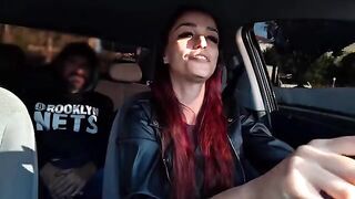If you speed, you will get punished with a creampie - HD porn