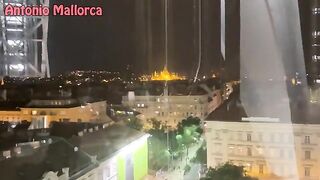 Hot pick-up sex with a Ukrainian couple in the streets of Budapest