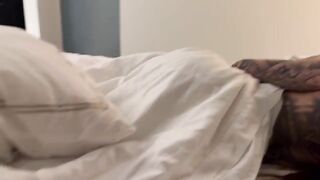 A gorgeous girl with tattoos gets fucked by her stepfather in a steamy session