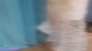Hot Turkish chick fucked on the chair in doggy style