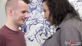 Old and Young Sex with Nicole DuPapillon and Sam Bourne on AgedLove