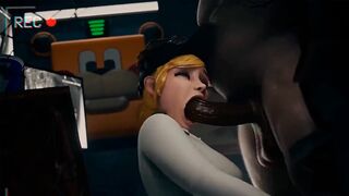 Vanessa gets fucked in FNAF Security Breach office scene