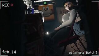 Vanessa gets fucked in FNAF Security Breach office scene