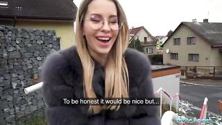 The Public Agent called the girl to a private setting for more cash