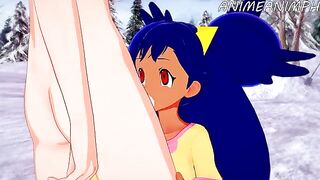 Iris from Pokémon gets fucked in an intense hentai scene