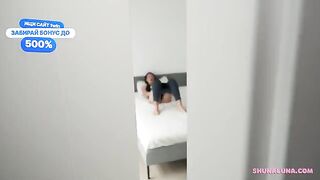 One guy, but a lot of fun with his impressive size, that is