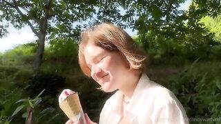 Don't lick the ice cream, suck my dick instead. A classic!