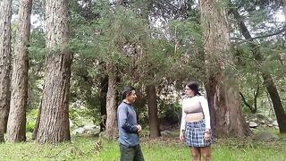 A girl agreed to have sex in the forest with a stranger