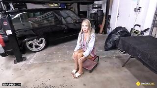 In the workshop, you can pay with your pussy and get a job