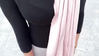 The ass is available to everyone, whether hijab or not, it's all the same