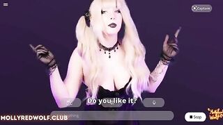 The guy made a machine for sex with a blonde in a unique way