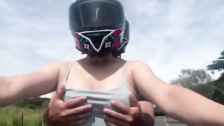 Latina insurance with a perfect chest, not just boobs