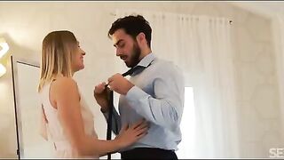 A man can feel all the thrusts as he is very sensitive, especially when having sex on the bed