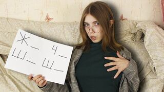 Hypnosis with boobs, learning rules has never been so easy - The best teacher ever!