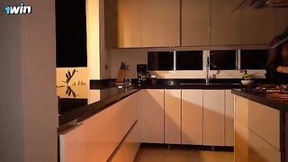 A burglar broke into a house, but the owner turned the table on him