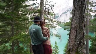 The forest is the best place for passionate sex