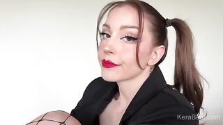 A girl came to her stepbrother, craving sex, her sexy look unforgettable