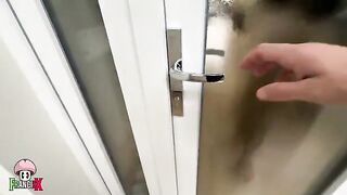 A phone call and a cock in her pussy - both are important to her
