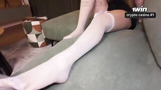 She undressed herself and let her stepbrother do whatever he wanted to her