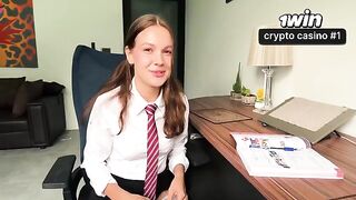 My stepsister wants to learn how to ride a cock instead of doing her homework