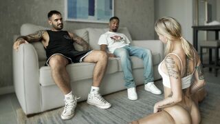 The first to claim the pussy in a steamy scenario