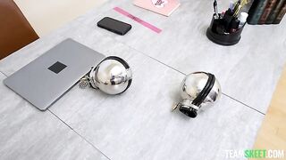 She is under me and completely submissive, I take control Similar videos include boss fucking secretary on the table in the office, rough face fucked, feet and ass licking