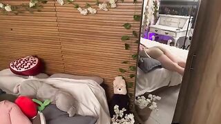 Girl passionately fucks her stepbrother, mimicking moves from a steamy video