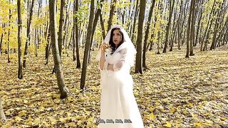 A wedding day is not a barrier for cheating and sneaky sex