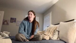 Her panties are already soaked, and she's only just getting started with her passionate solo session