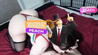 I play video games with my beautiful step sister in HD