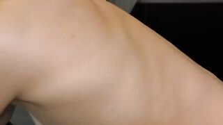 A cute girl has a strange wish - to choke while being filmed