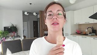 A girl has a discharge, and she talks dirty to you